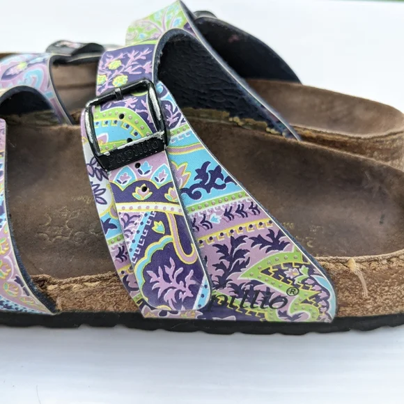 BIRKENSTOCK Papillio Double Strap Paisley Sandals